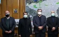 دیدار صمیمانه شهردار تهران با مدیران سرخابی
