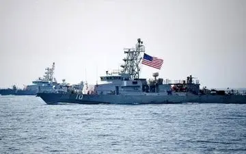  تایپه تایمز: آمریکا از تنگه تایوان خارج نمی شود