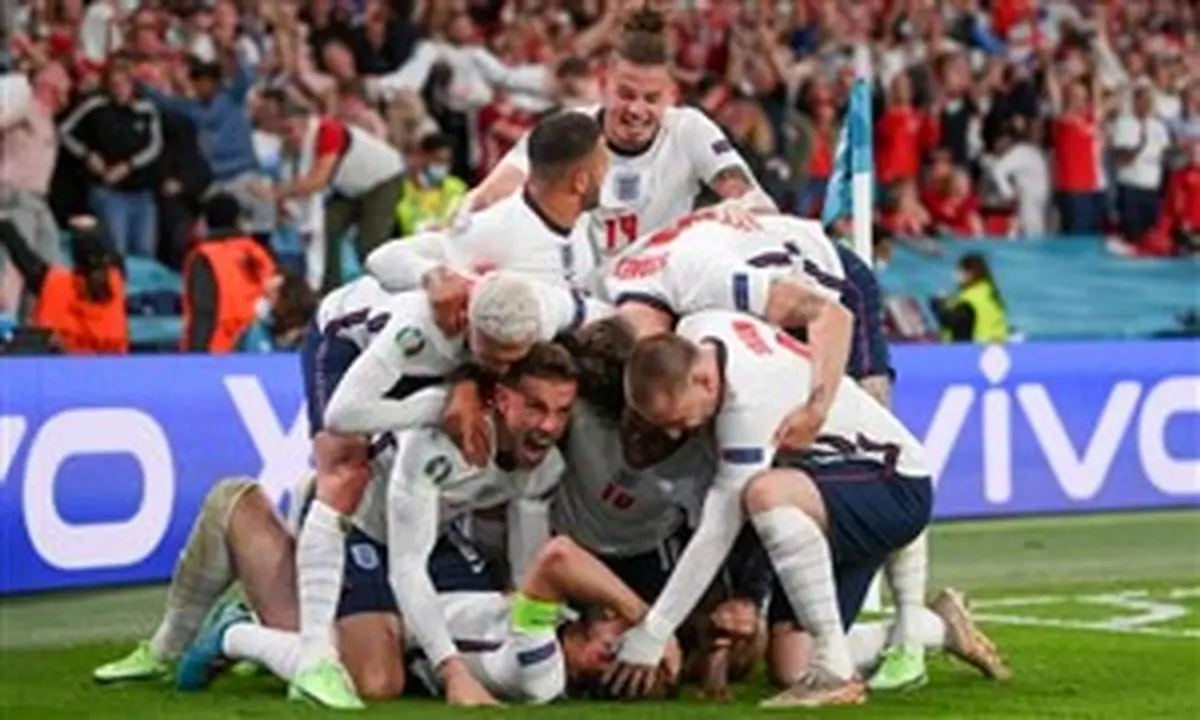  انگلیس 2 - 1 دانمارک؛ فوتبال در آستانه بازگشت به خانه!