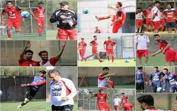 عکس/تمرین پرسپولیس برای بازی با لخویا