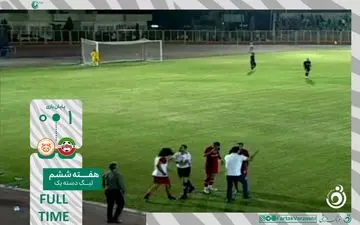 خلاصه بازی بعثت کرمانشاه 1 - مس کرمان 0 + ویدئو