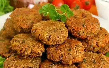 کوکو عدس خوشمزه و مجلسی به روش سنتی ترکیه ای + طرز تهیه