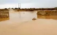 مسدود شدن مجدد جاده مهرستان - ایرانشهر