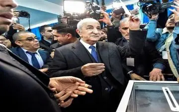  اظهارات رئیس جمهور منتخب الجزایر پس از مراسم تحلیف 