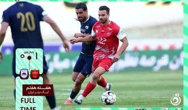 خلاصه بازی پرسپولیس 1 - چادرملو 0 + ویدئو