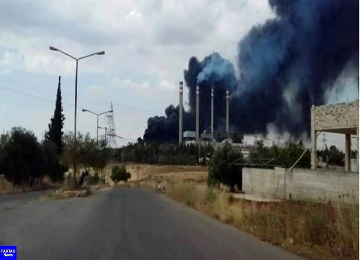 یک نیروگاه برق در سوریه هدف حمله تروریست ها قرارگرفت