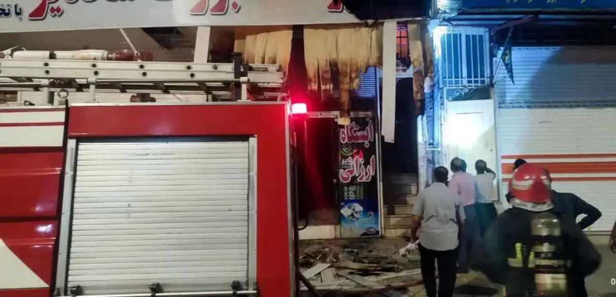 نجات ۷ محبوس در حریق منزل مسکونی کرمانشاه / ۲ نفر مصدوم شدند