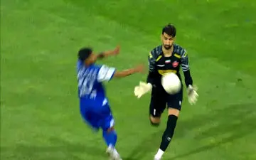 واکنش عجیب بیرانوند در مصاف با قایدی + ویدئو