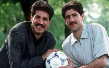 عکس| سوپرایز AFC برای علی دایی و کریم باقری/ تصاویری دیده نشده از دوستی اسطوره‌ها
