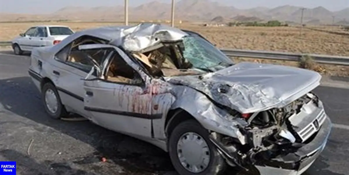 تصادف جاده تنگ چنار یزد یک کشته و یک رخمی برجا گذاشت