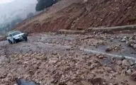 ریزش کوه جاده‌های بخش شهیون دزفول را مسدود کرد