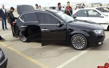 گردهمایی موتورسواران و اتومبیل‌رانان در آران و بیدگل + فیلم و تصاویر