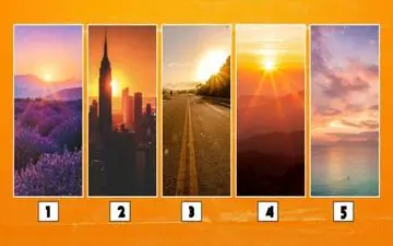 تست شخصیت شناسی| کدام غروب خورشید مورد علاقه شماست؟