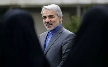 برخورد یک زن با نوبخت در حاشیه سفر کرمان