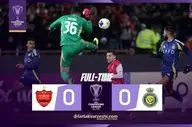 خلاصه بازی پرسپولیس 0 - النصر 0 + ویدئو