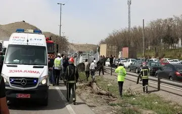 برخورد تریلر با پژو 4 نفر را در تبریز به کام مرگ فرستاد
