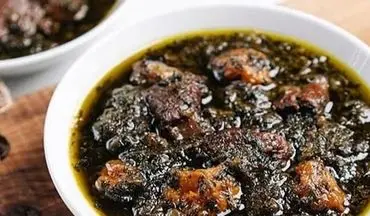خورشت متفاوت درست کن| خورش اسفناج با لوبیا و گوشت 