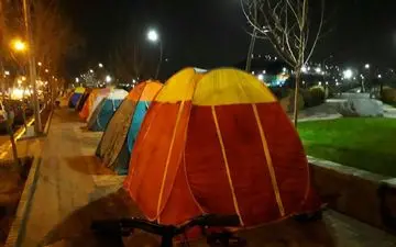 آخرین وضعیت مردم مشهد در خیابان ها + عکس