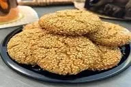 آموزش  کوکی ارده خوشمزه و مقوی!
