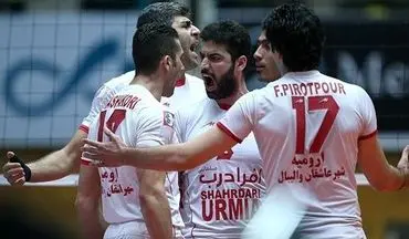 لیگ برتر والیبال/ شهرداری ارومیه به مقام سوم رسید