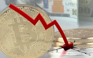 سقوط بیت‌ کوین به پایین‌ترین سطح سه ماهه
