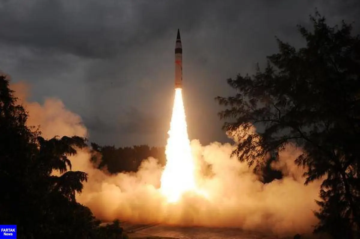 هند موشک بالستیک آزمایش کرد