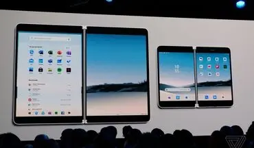 سرفیس Duo مایکروسافت یک ماه دیگر از راه می‌رسد