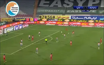 فیلم/ گل دوم پرسپولیس مقابل سایپا توسط اوساگونا