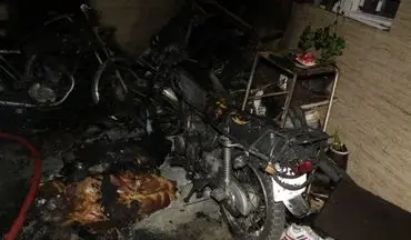 آتش سوزی سنگین در منزل ویلایی مشهد؛ نجات ۲۳ نفر و مصدومیت یک مرد

