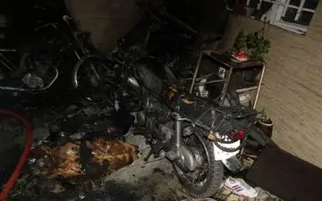 آتش سوزی سنگین در منزل ویلایی مشهد؛ نجات ۲۳ نفر و مصدومیت یک مرد

