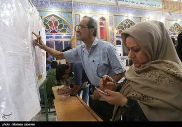  انتخابات ریاست جمهوری و شورای شهر اهواز + تصاویر