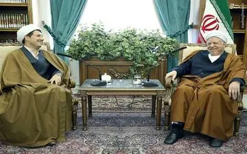 عکس/ دو هاشمی در یک قاب! 