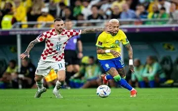 ادامه تقابل کرواسی و برزیل در وقت اضافه 