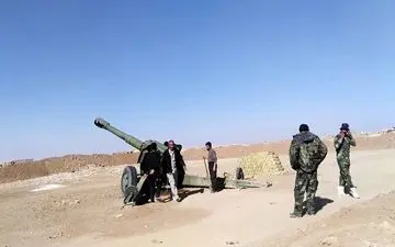 حمله حشد شعبی عراق به مقرهای داعش در سوریه