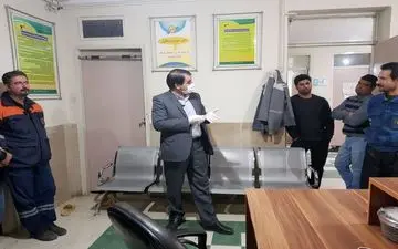 بازدید سرزده مدیرعامل شرکت توزیع برق استان کرمانشاه از واحدهای عملیاتی و کشیک برق