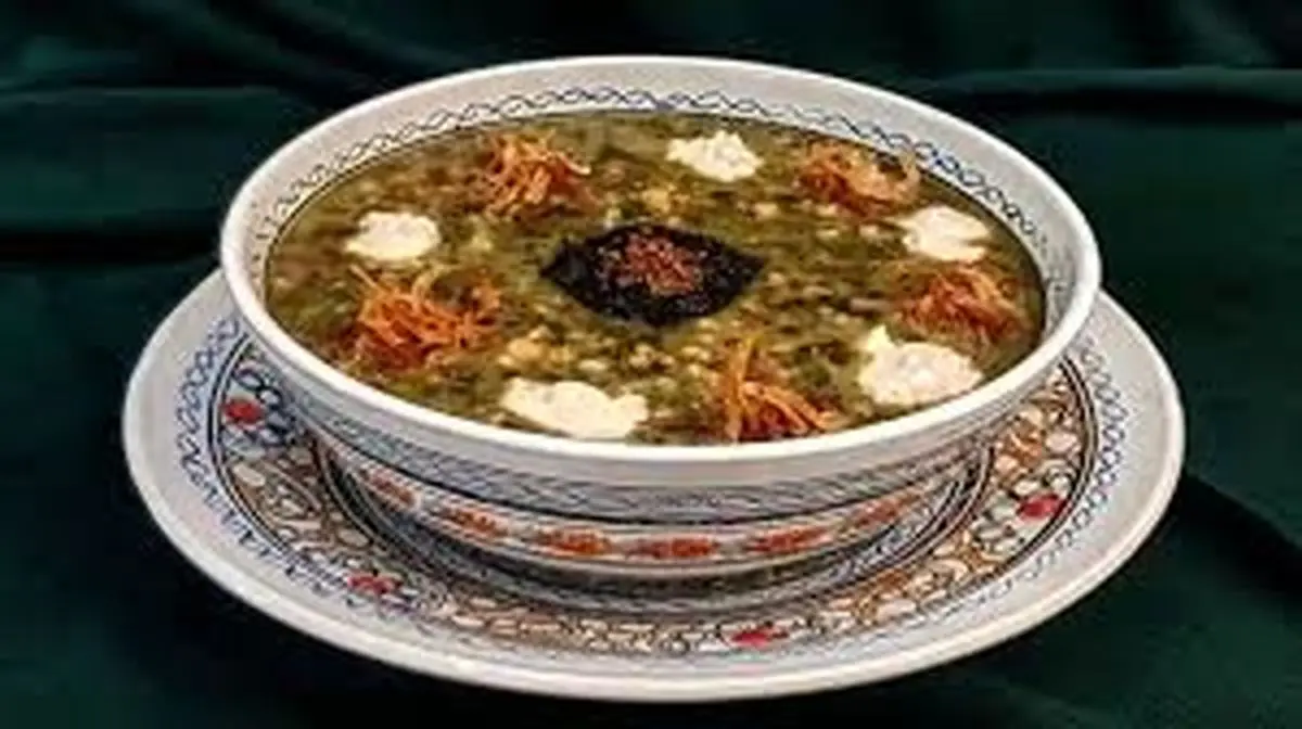 طرز تهیه  آش گندم یزد !