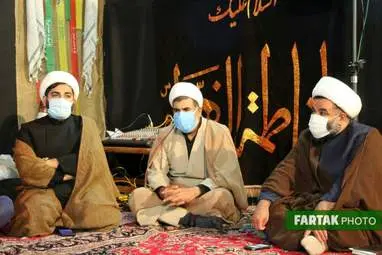 مراسم درگذشت والده مکرمه حجت‌الاسلام  رئیس سازمان گسترش اقتصاد مقاومتی 