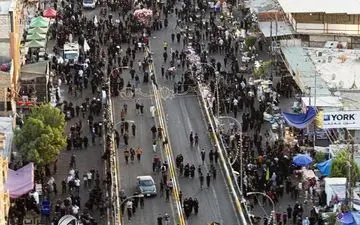 تصاویری از مشارکت بیش از ۱۴ میلیون و ۵۰۰ هزار زائر در مراسم اربعین حسینی