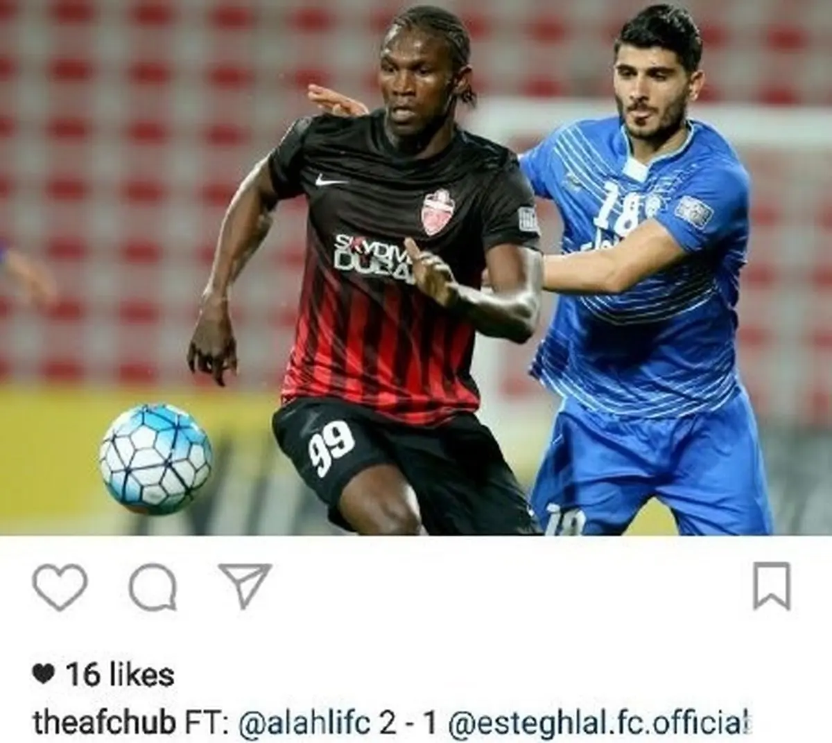 
شکست استقلال مورد توجه AFC/عکس 