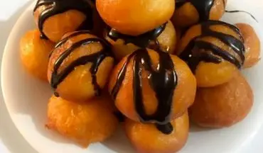 طرز تهیه پیراشکی شکلاتی لقمه ای 