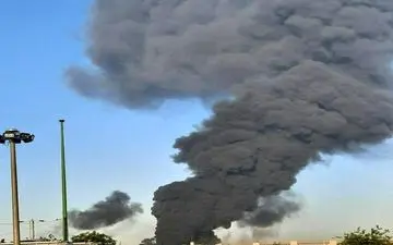  تصویر جدید از آتش سوزی در باقر شهر/فیلم