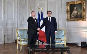 ماکرون خواستار تمدید آتش‌بس در شمال سوریه شد