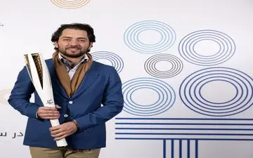 سلفی بهرام رادان و دوستانش، قبل از حرکت به کره جنوبی برای حمل مشعل المپیک (عکس)