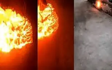 خودسوزی مرد گیلانی در اعتراض به توقیف موتورش توسط پلیس