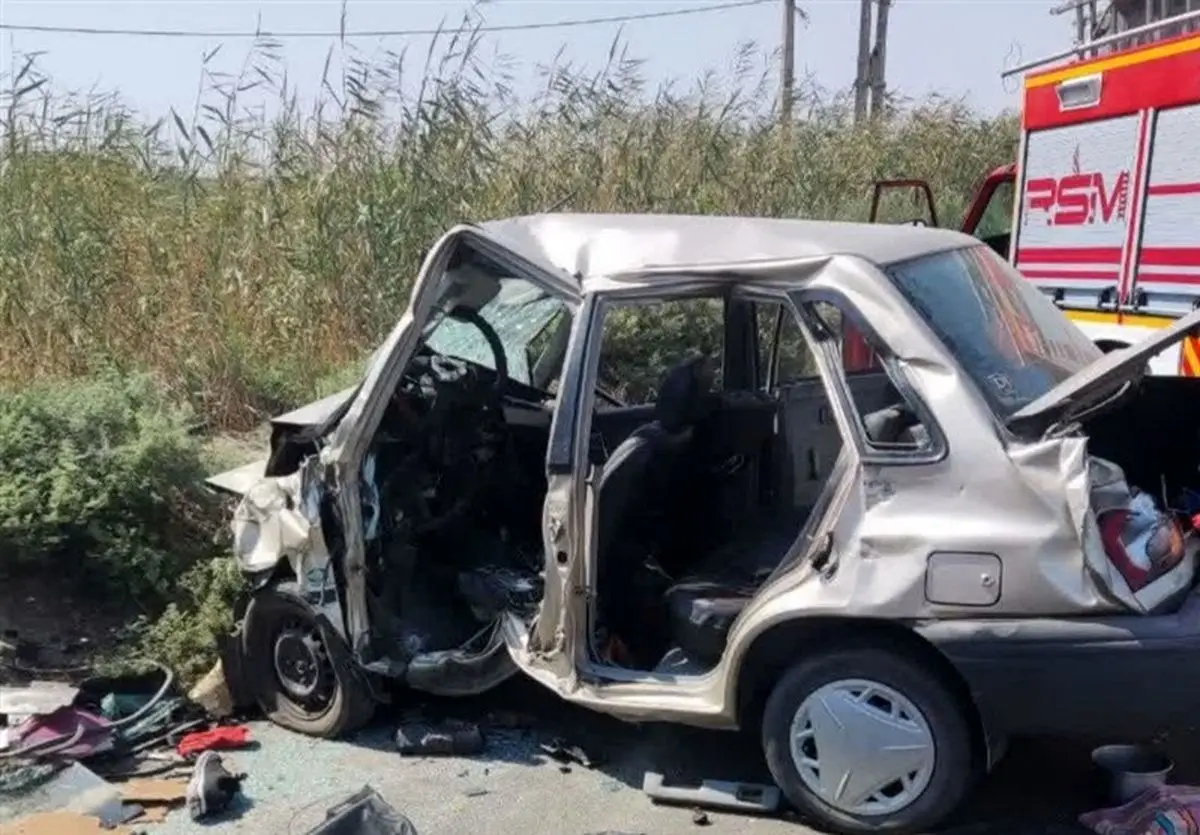 ۲ حادثه رانندگی مرگبار در یزد؛ جان باختن ۲ نفر و مصدومیت ۶ تن

