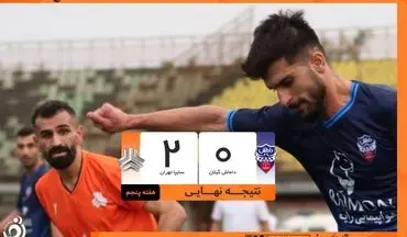 جهش بزرگ سایپا با دومین برد متوالی؛ نفس راحت عنایتی و شاگردانش
