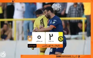 برد خانگی نود ارومیه مقابل مس سونگون؛ خطیبی و شاگردانش در جمع بالانشینان