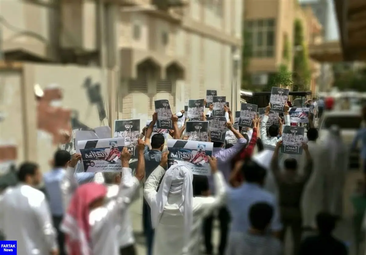 تظاهرات بحرینی‌ها در محکومیت اعدام وحشیانه شهروندان عربستانی
