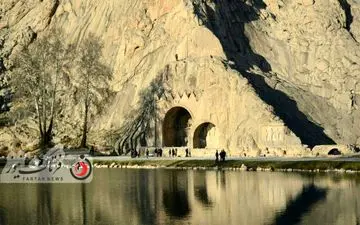 اختصاصی/ تصاویری دیدنی از محوطه تاریخی طاق بستان