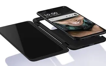 ال جی موبایلی با نمایشگر ثانویه به بازار عرضه می کند